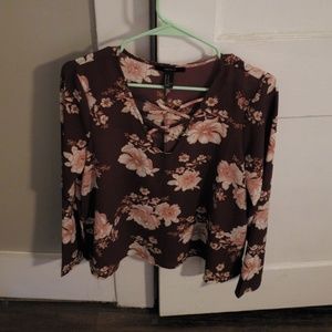 Forever 21 floral top